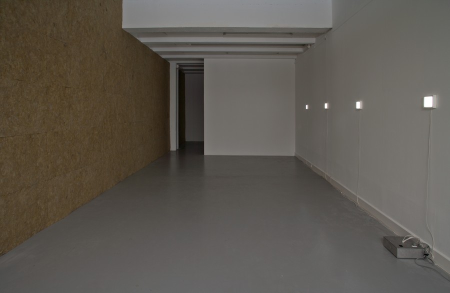 Étude spatio-matériaulogique (à Lars Fredrikson) - vue partielle, 2011