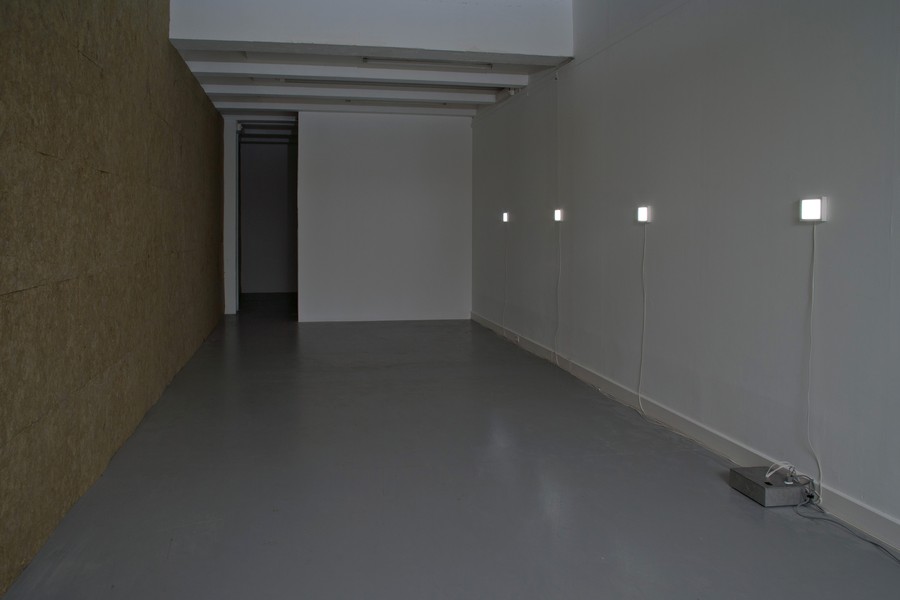 Étude spatio-matériaulogique (à Lars Fredrikson) - vue partielle, 2011