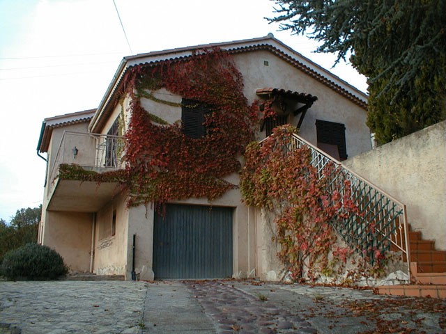 Dessin (Clans) 2002 Villa Les Valières, Clans (Alpes maritimes).