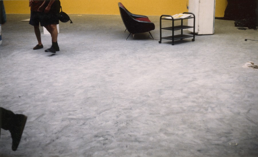 Poudre d'aluminium - vue partielle, 1992