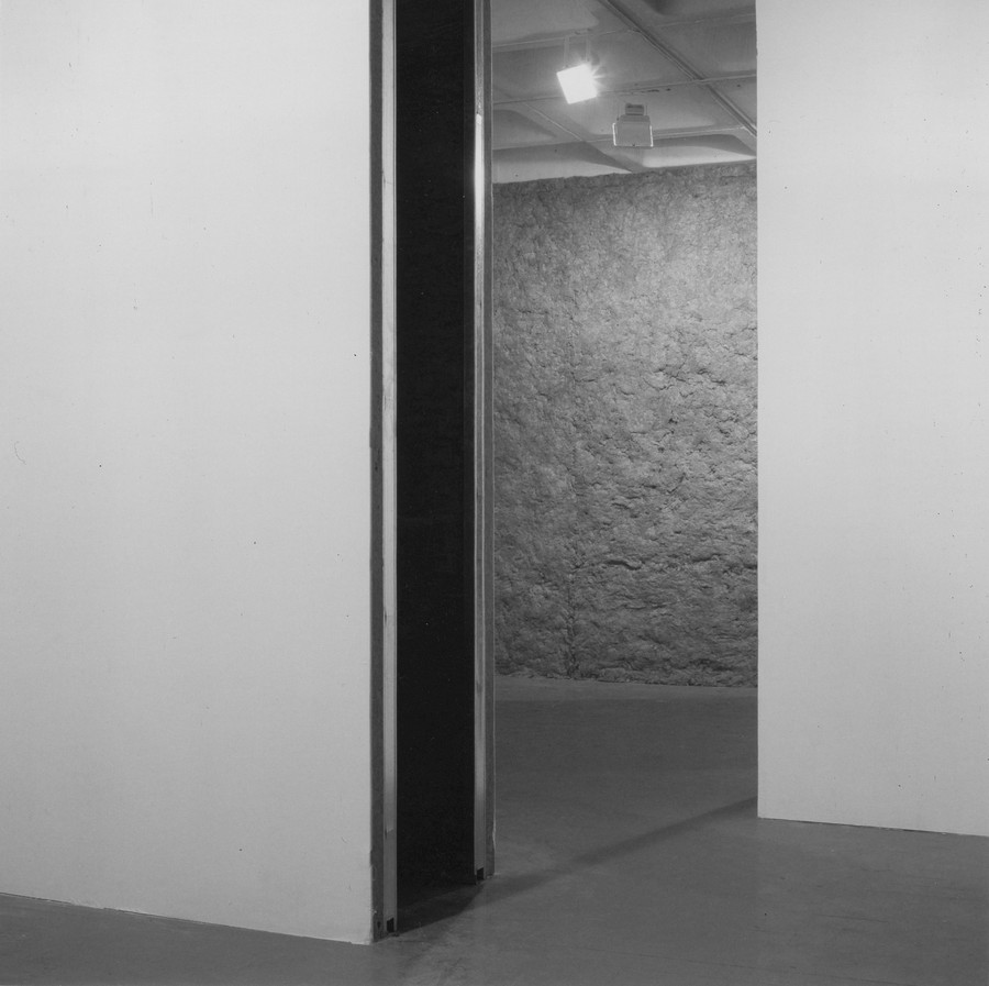Travail d'exposition (...) – vue partielle, 1995