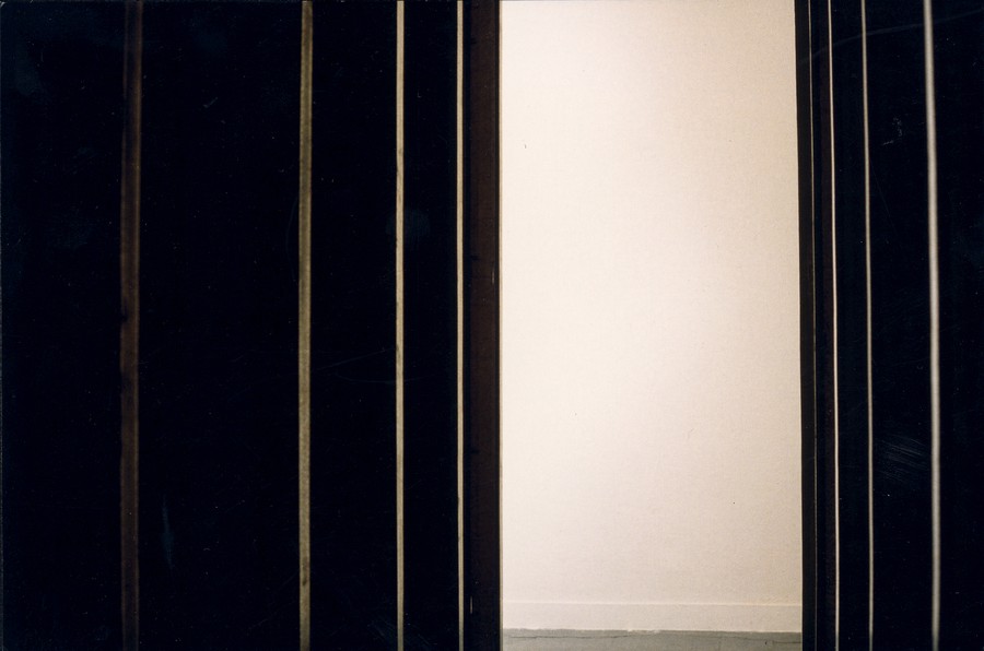 Travail d'exposition (...) – vue partielle, 1995