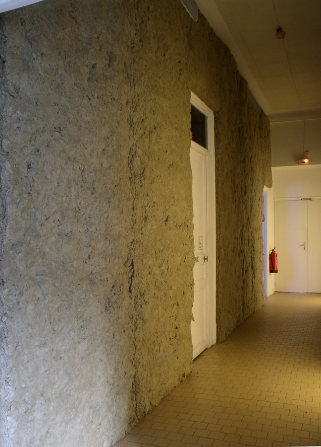 sans titre (Laine de roche 3) – vue partielle, 1991-2006