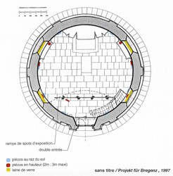 sans titre (Bregenz) Plan de l'espace (2), 1997